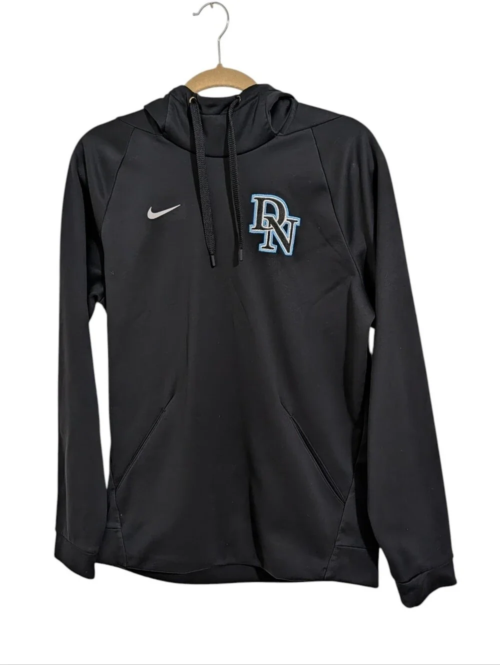Nike Dry-Fit Pullover Hoodie Black DN Patch Men's S
